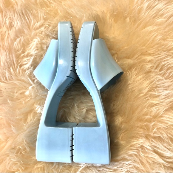 Steve Madden Harlin Baby Blue Sandals - Picture 4 of 6